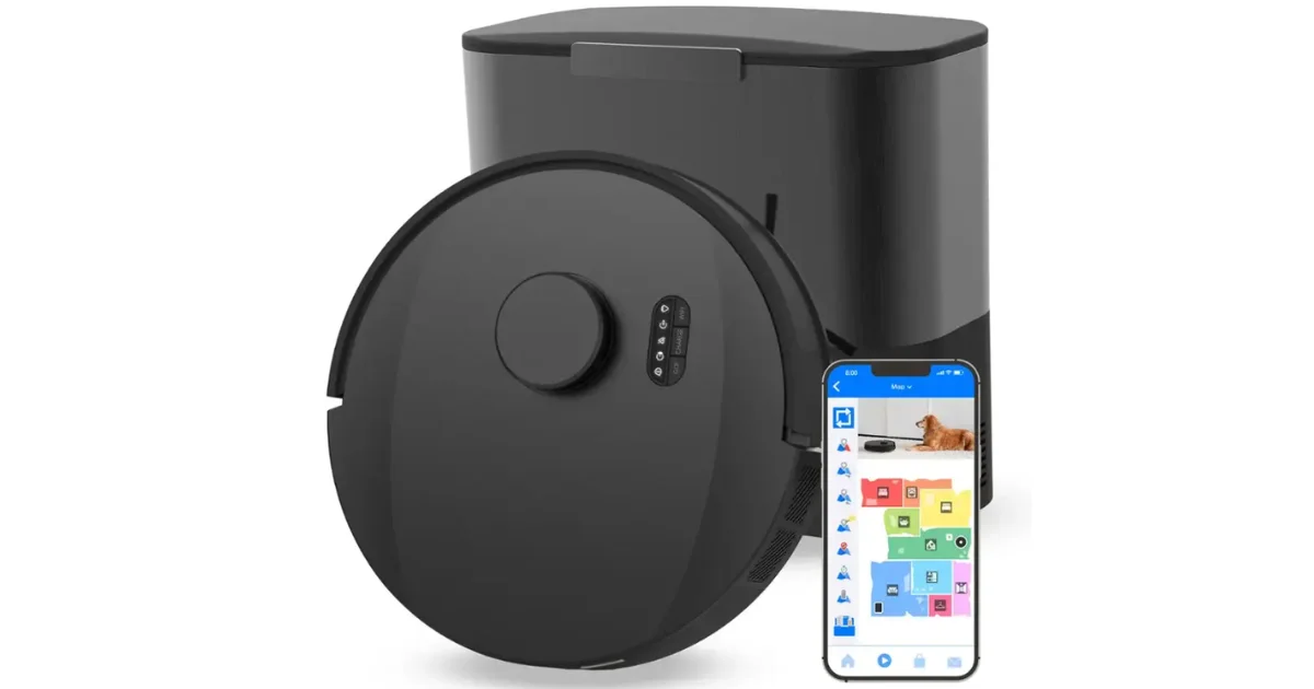 bObsweep UltraVision Pet Self-Empty Robot Vacuum & Mop