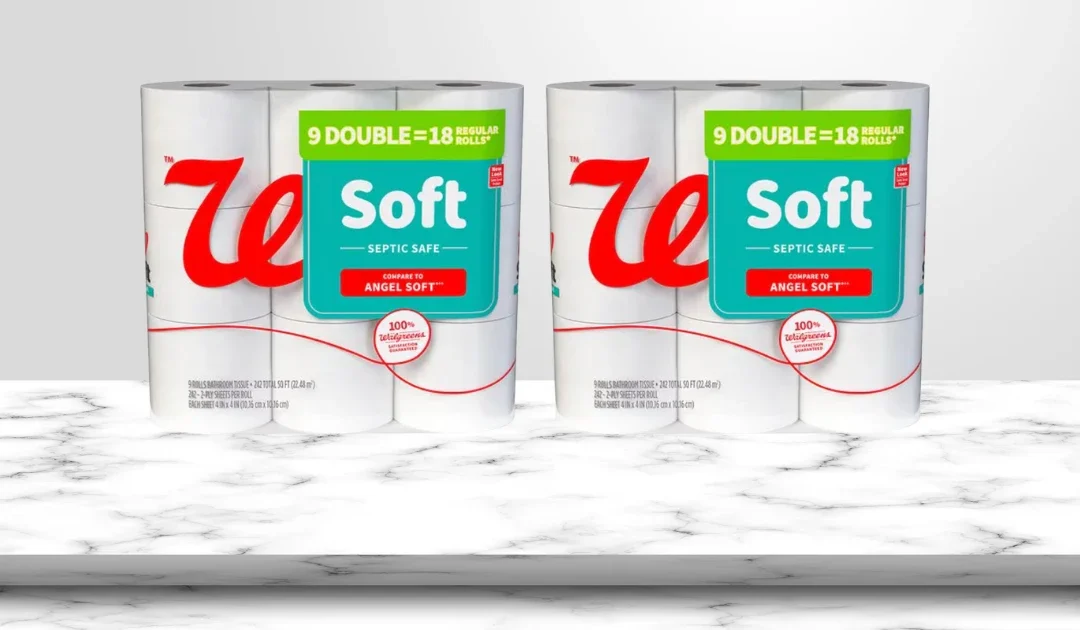 10 Paquetes de Papel de Baño Walgreens SOLO $28 con Cupón