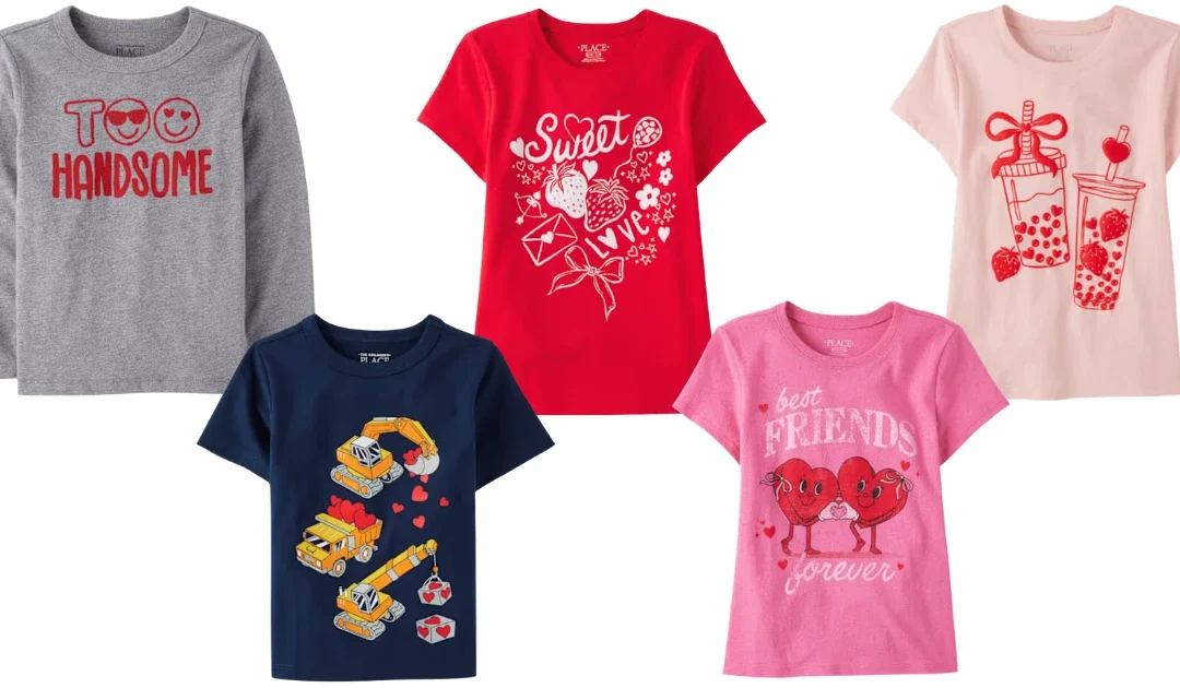 ¡Locura en The Children’s Place! Camisas Para Niños DESDE SOLO $1.50 con Envío Incluído (88% de Descuento)