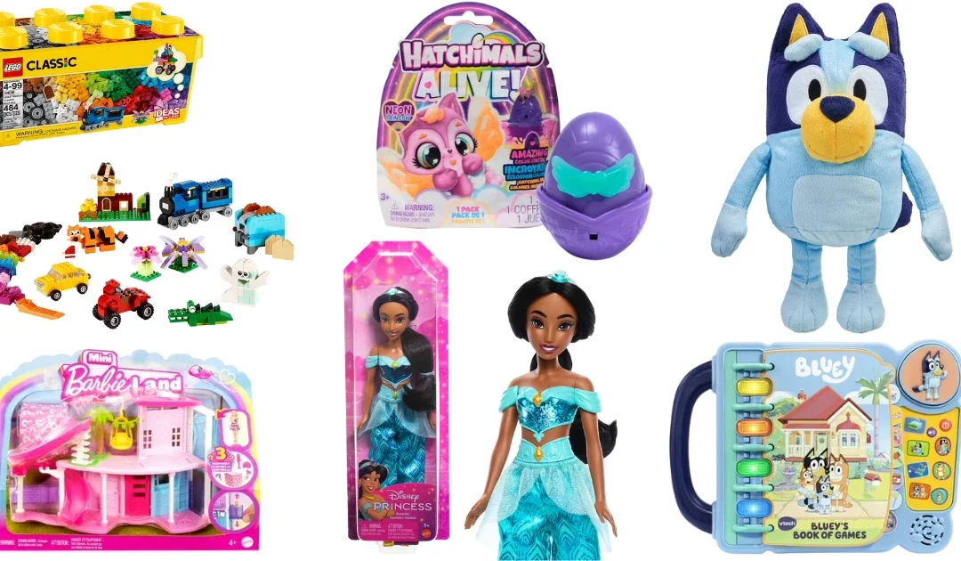 Liquidación de Juguetes de Walmart | Hasta un 80% de Descuento en LEGO, Bluey y Más