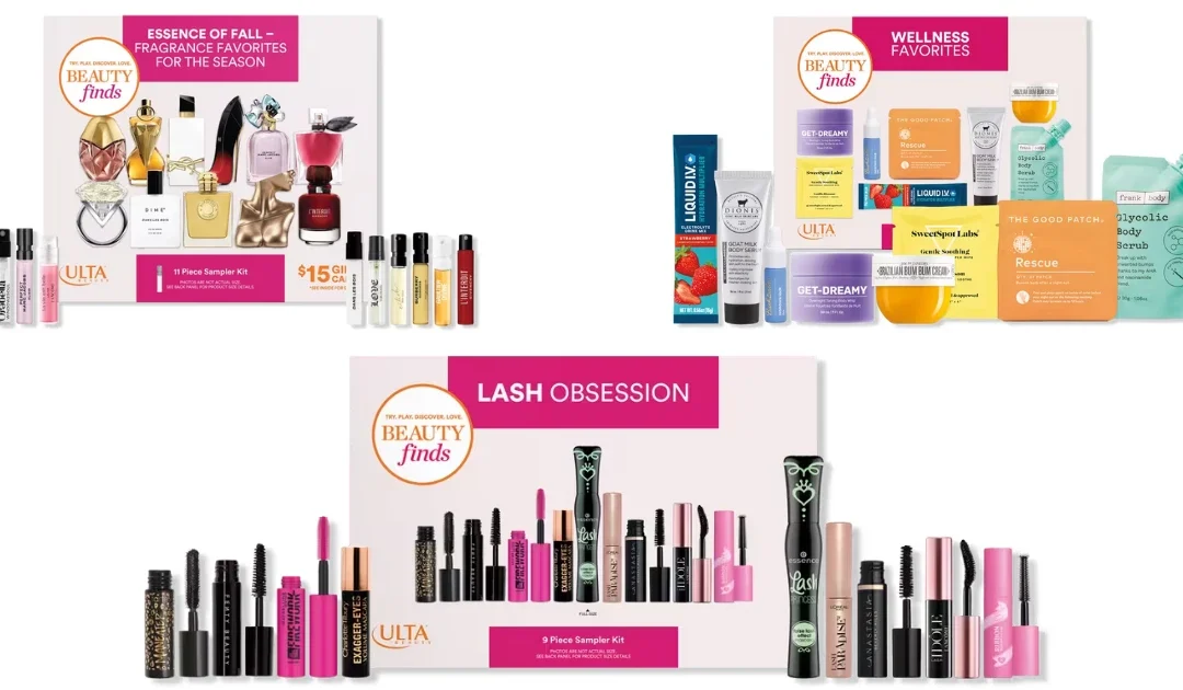 Hasta un 55% de Descuento en Kits de Muestras de ULTA Beauty