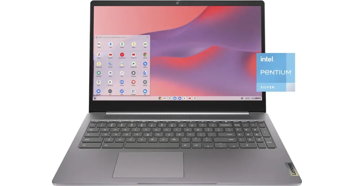 Lenovo IdeaPad 3i Chromebook Laptop 15.6-In Full HD Touch Screen