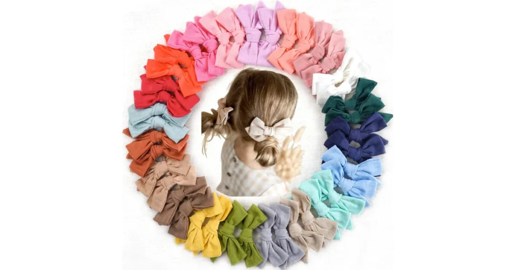 Paquete de 40 Lazos Para Niñas