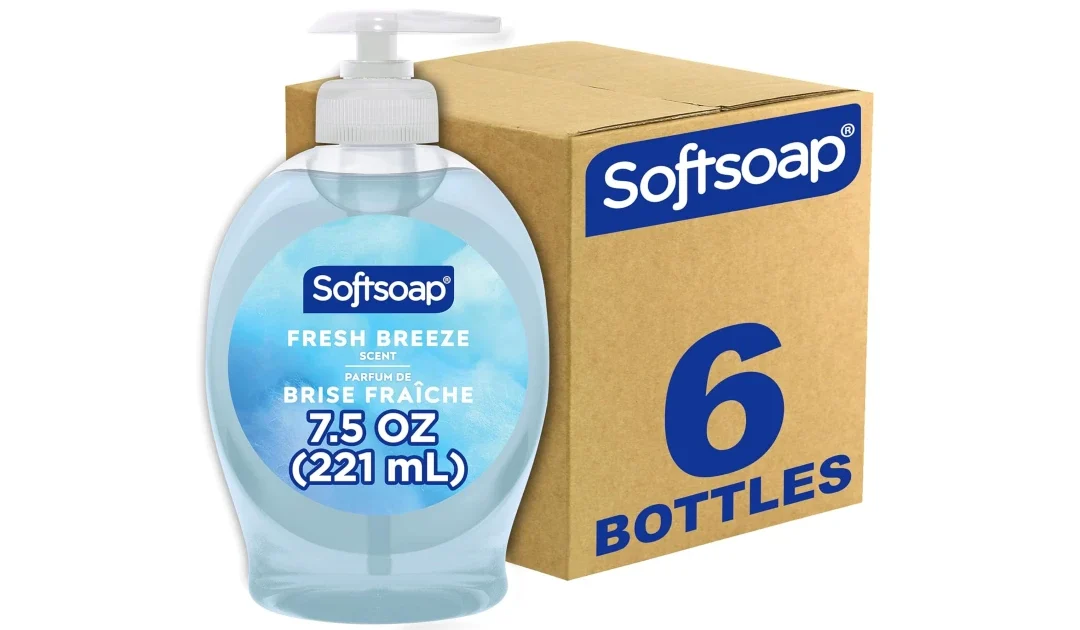 Softsoap Liquid Hand Soap 6-Pack en SOLO $5.60 (Reg $12)