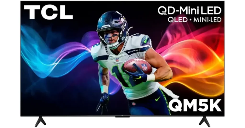 TCL Class QM5K Series 4K UHD HDR QD-Mini LED Smart TV with Google TV 55-In