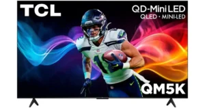 TCL Class QM5K Series 4K UHD HDR QD-Mini LED Smart TV with Google TV 55-In