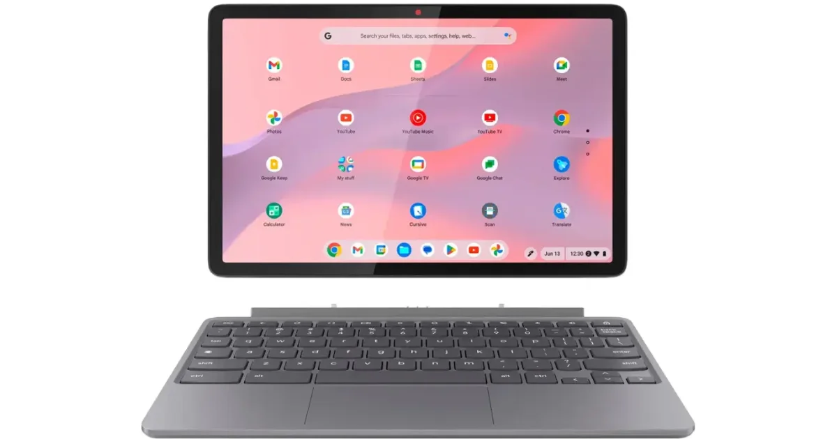 Tableta Lenovo Duet 11 Chromebook 2K LCD Touchscreen 2-in-1 11"