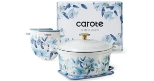 CAROTE Cast Iron Dutch Oven Pot