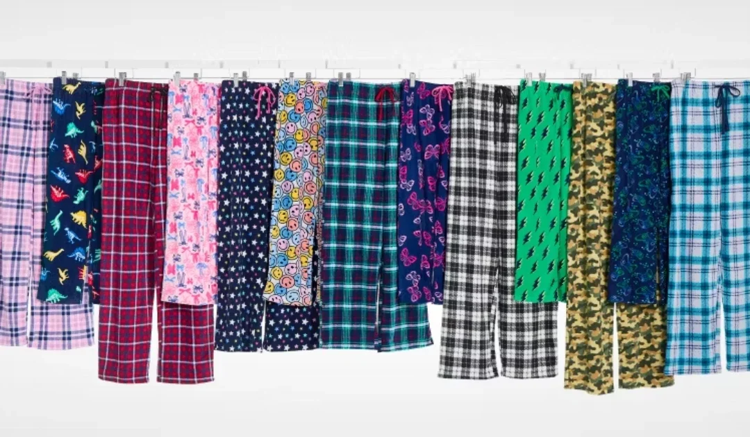 Pantalones de Pijamas Para la Familia SOLO $5 en JCPenney