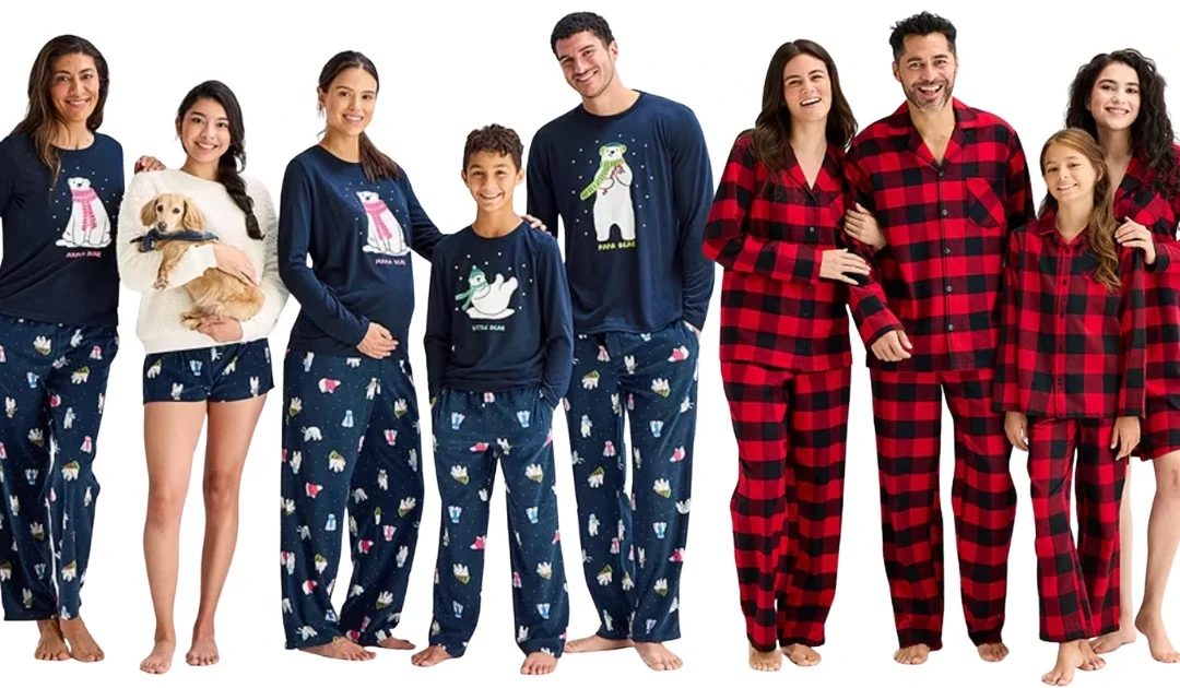 Conjunto de Pijamas Para Toda la Familia DESDE $9 en JCPenney