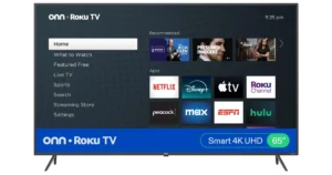 onn 65-In Class 4K UHD LED Roku Smart TV