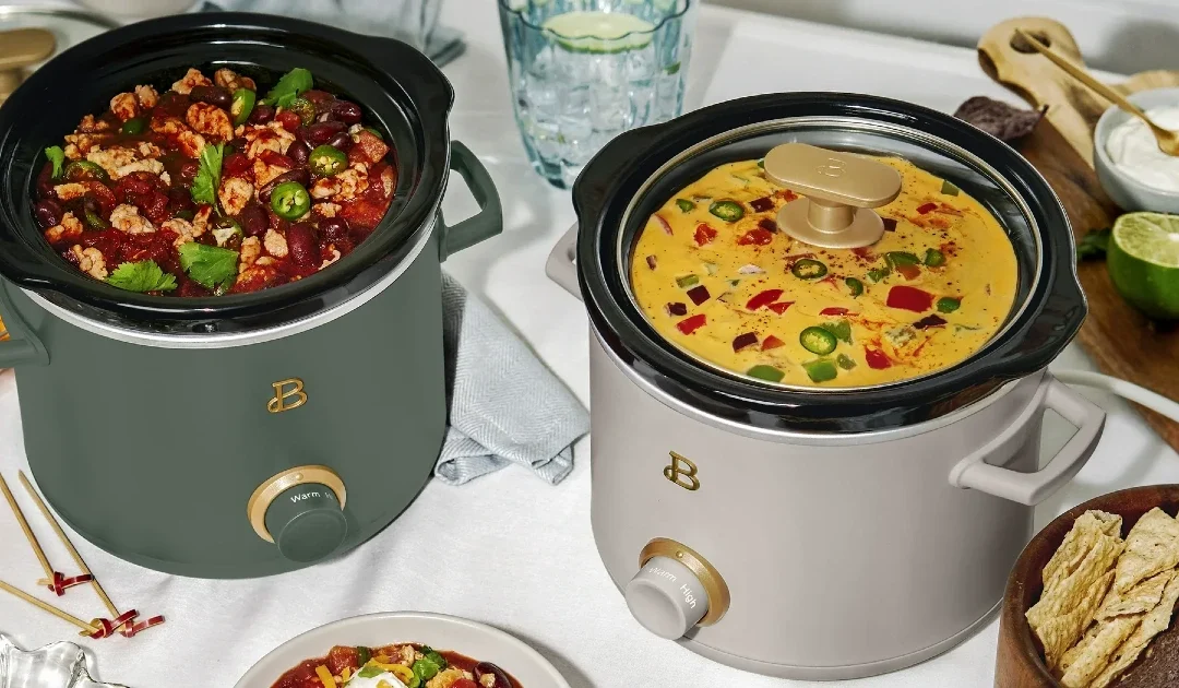 Oferta de Black Friday en Walmart – Beautiful 2-Pack 2qt Slow Cooker SOLO $17.88 (Reg $39)