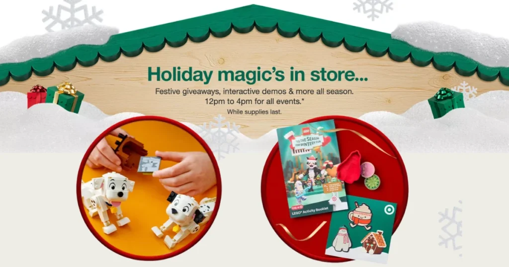 Eventos Mágicos Navideños GRATIS en Target