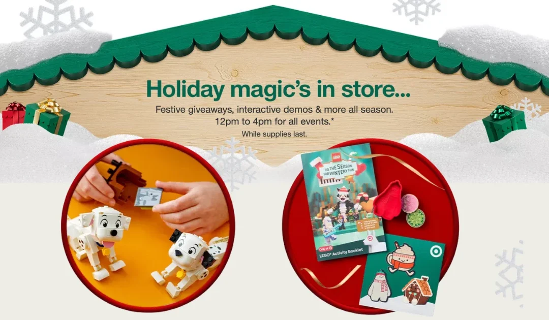 Eventos Mágicos Navideños GRATIS en Target – ¡Comienzan HOY!