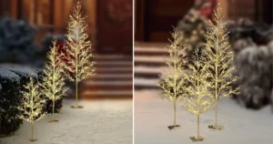 Set de 3 Arboles My Texas House Twinkling LED