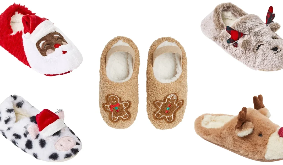 Slippers Navideños DESDE $6 en Target – HOY Solamente