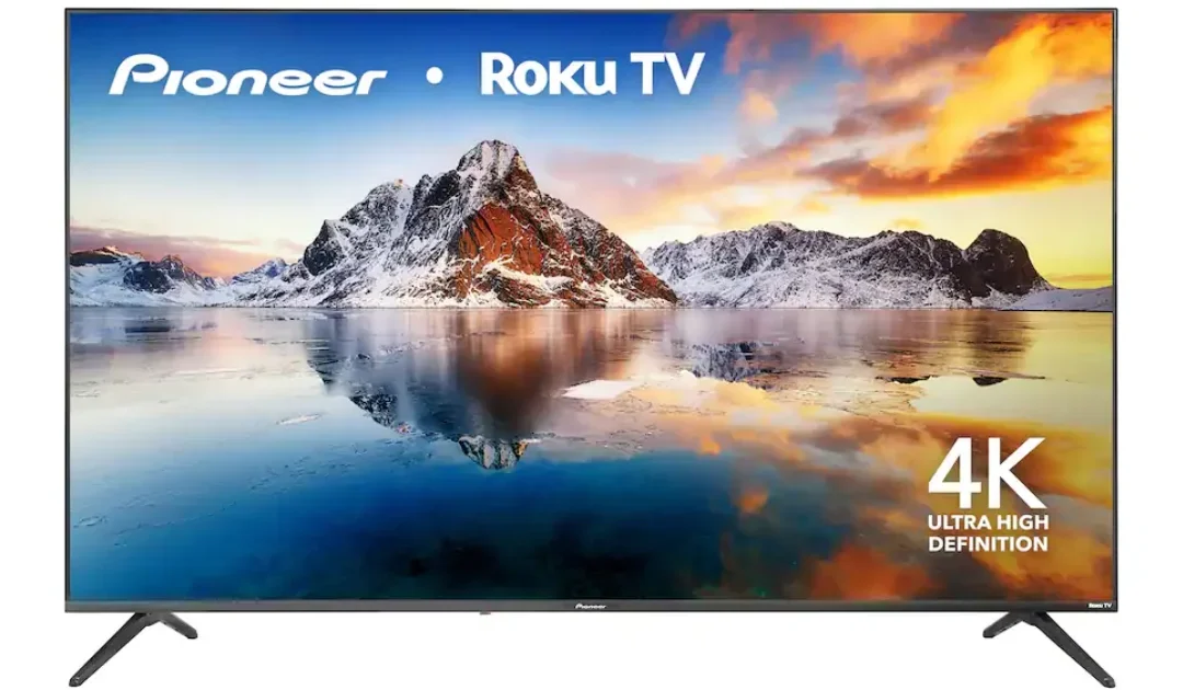 HOY 1/18 – Pioneer Class LED 4K UHD Smart Roku TV 70-In SOLO $319.99 en Best Buy