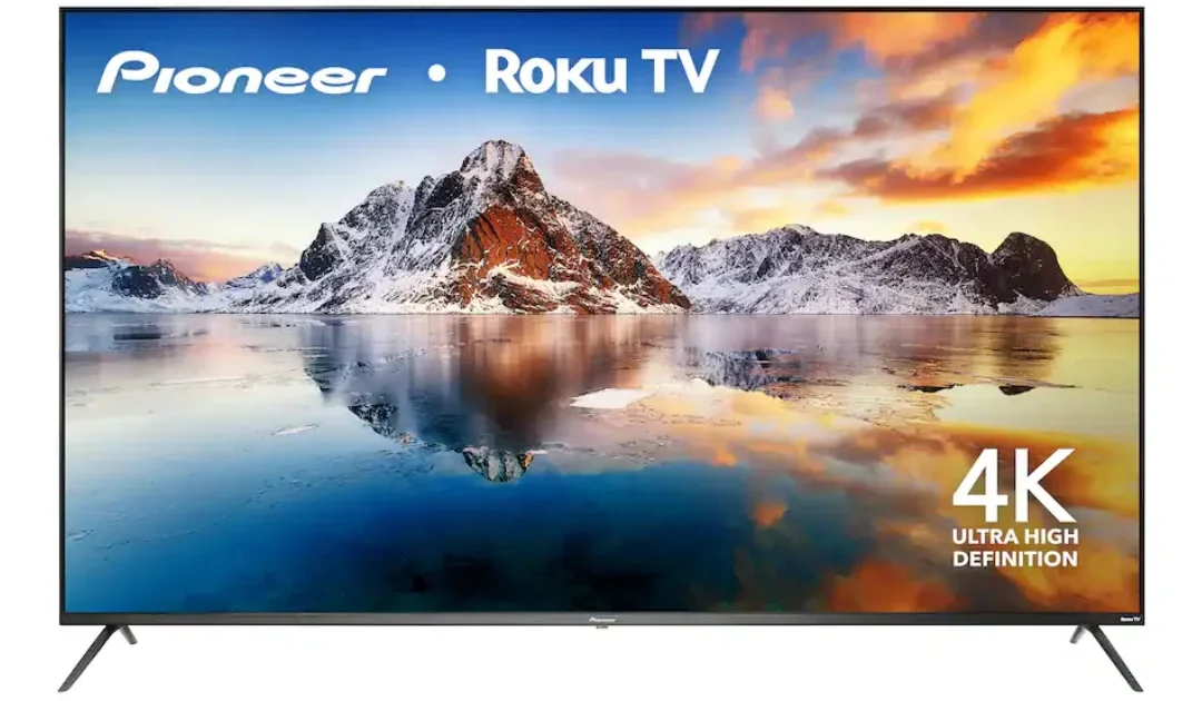Pioneer Class LED 4K UHD Smart Roku TV 75-In a solo $389.99 (Reg. $600)