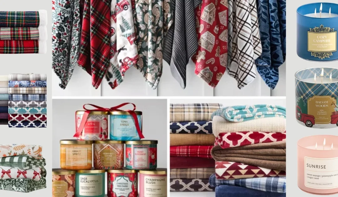 Velas y Mantas en JCPenney: Compra 1 y Llévate 2 GRATIS