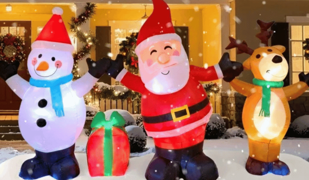 Inflables de Navidad DESDE $13.48 en Walmart