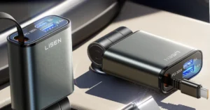 Cargador de Auto Retráctil