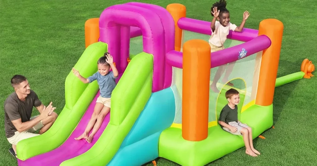 Chorrera Inflable con Zona de Brinco en Walmart