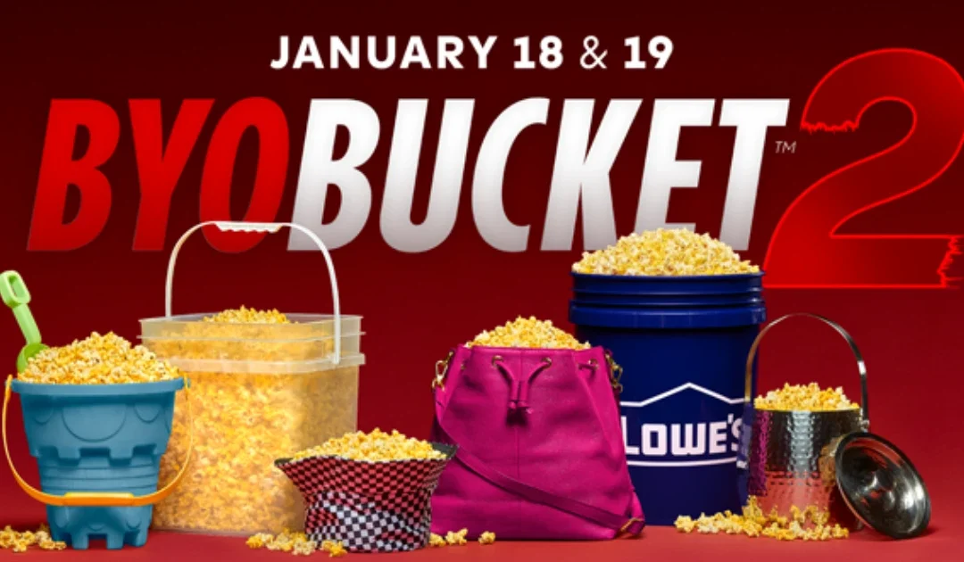 Popcorn en Cinemark: ¡Increíble Oferta! Llena tu Cubo de Popcorn Por Solo $5