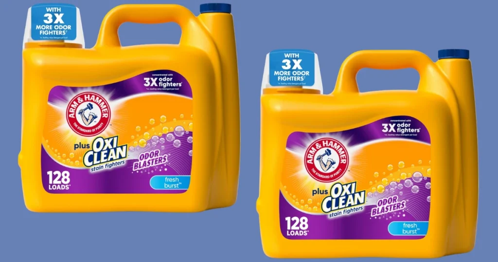 Detergente ARM & HAMMER Plus OxiClean en Amazon