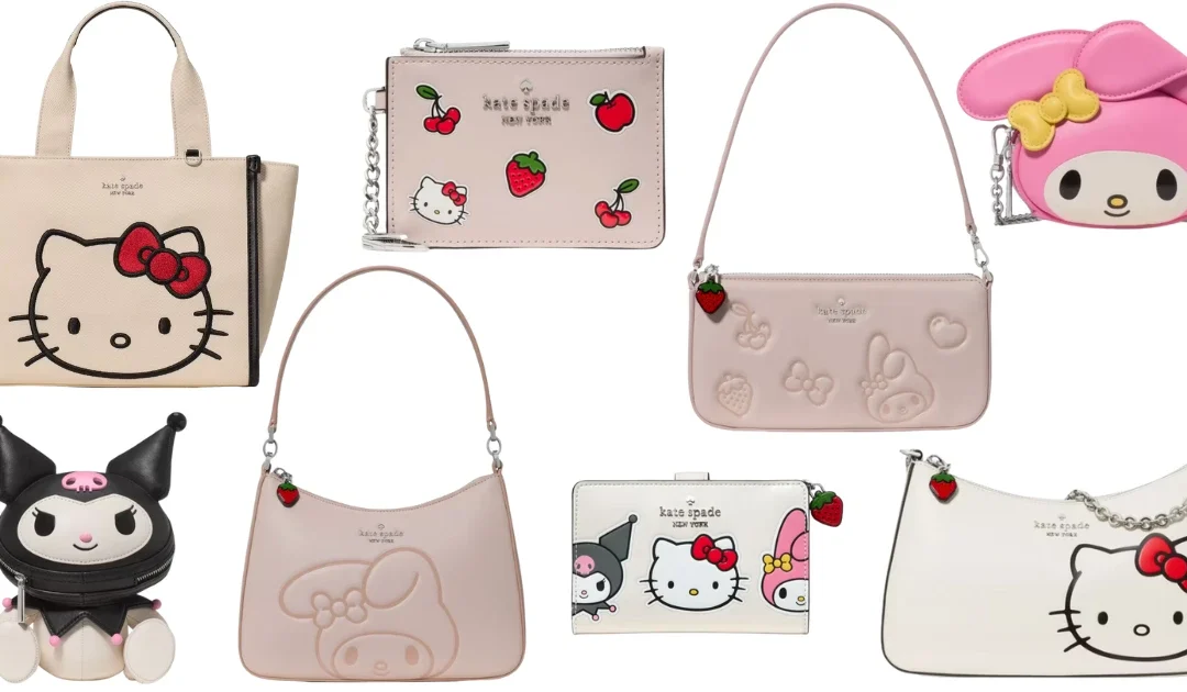 ¡La Espera Terminó! Kate Spade Hello Kitty ya Está Aquí y con Descuento
