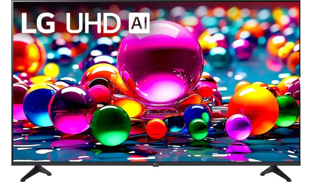 LG Class UA77 Series LED AI 4K UHD Smart webOS TV 65-In SOLO $378.99 (Reg. $500)