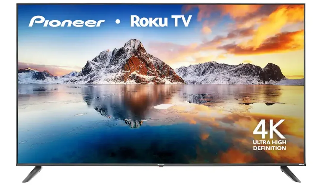 Pioneer Class LED 4K UHD Smart Roku TV 65-In a solo $279.99 (Reg. $500)