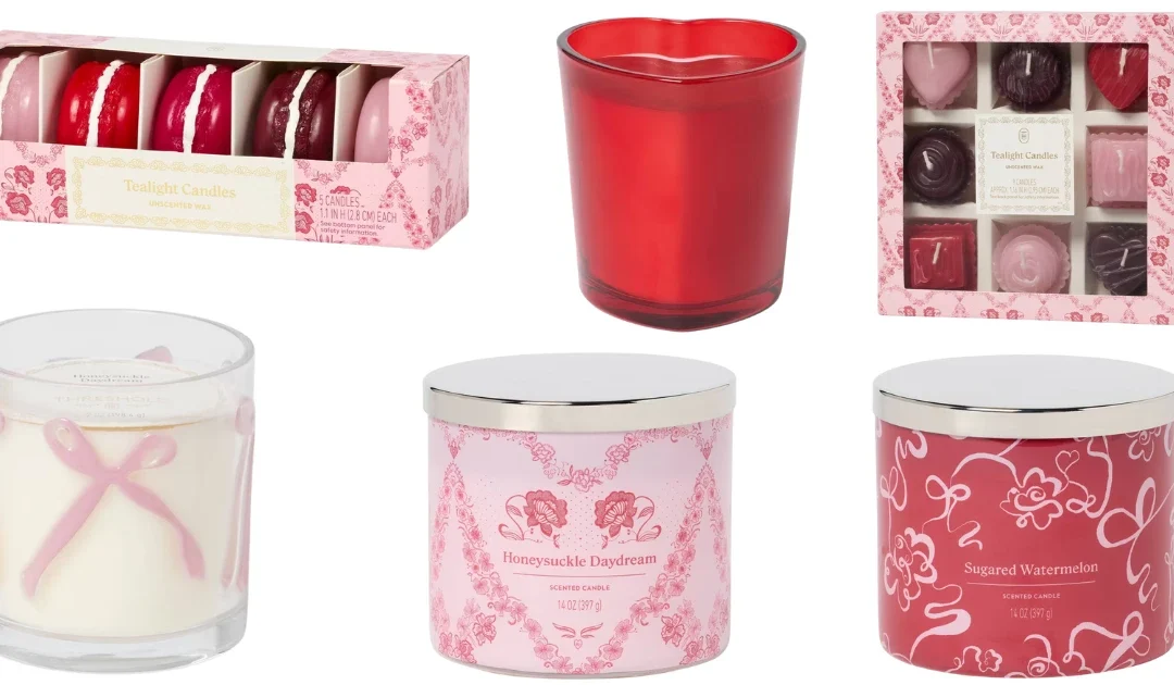 Velas de San Valentin DESDE $3.50 en Target