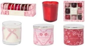 Velas de San Valentin en Target