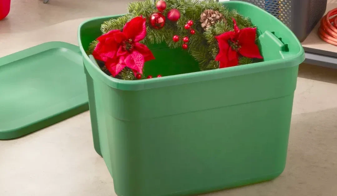 Caja Plástica de Almacenamiento SOLO $5.95 en Target