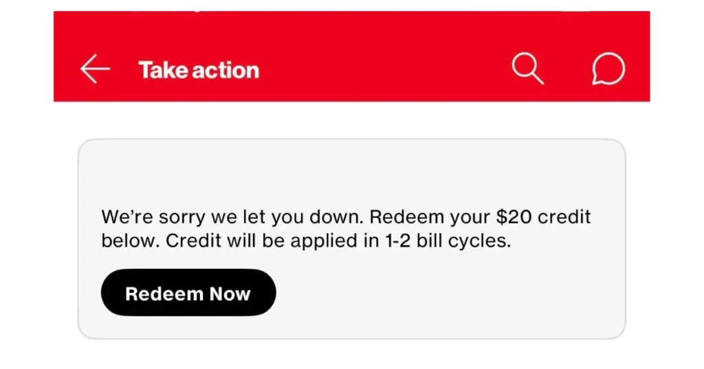verizon credit