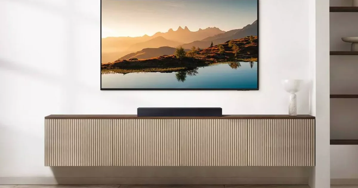 Barra de sonido Samsung de 2.0 canales con woofer integrado