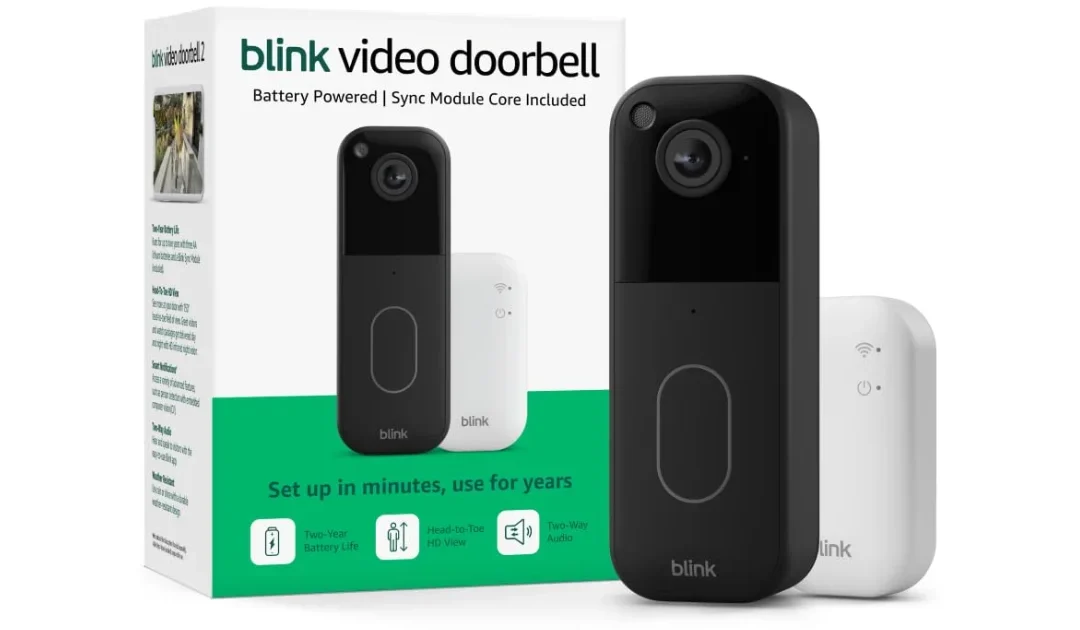 Blink Video Doorbell (Último Modelo) SOLO $35.99 en Amazon