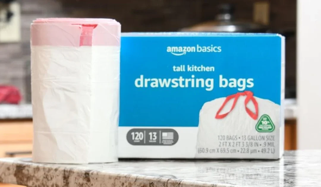Bolsas de Basura Amazon Basics Para Cocina de 13-Galones SOLO $10.27 (Reg $17)