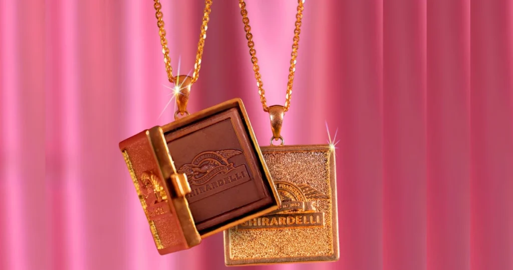 Chocolates Ghirardelli GRATIS Chapados en Oro de 14K 
