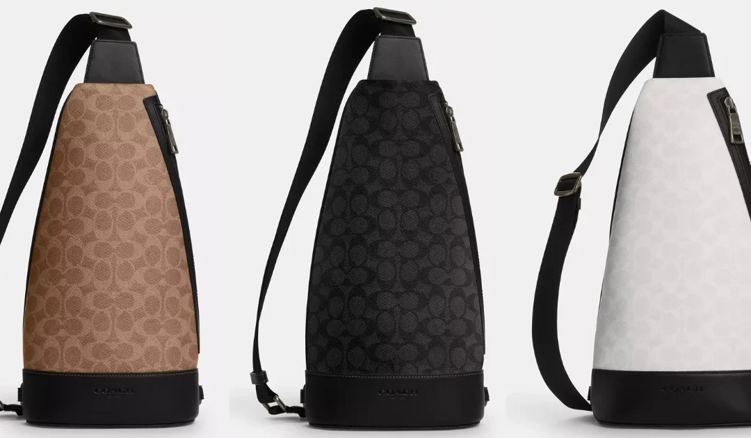 Coach Outlet Dominic Sling Pack In Signature Canvas SOLO $89