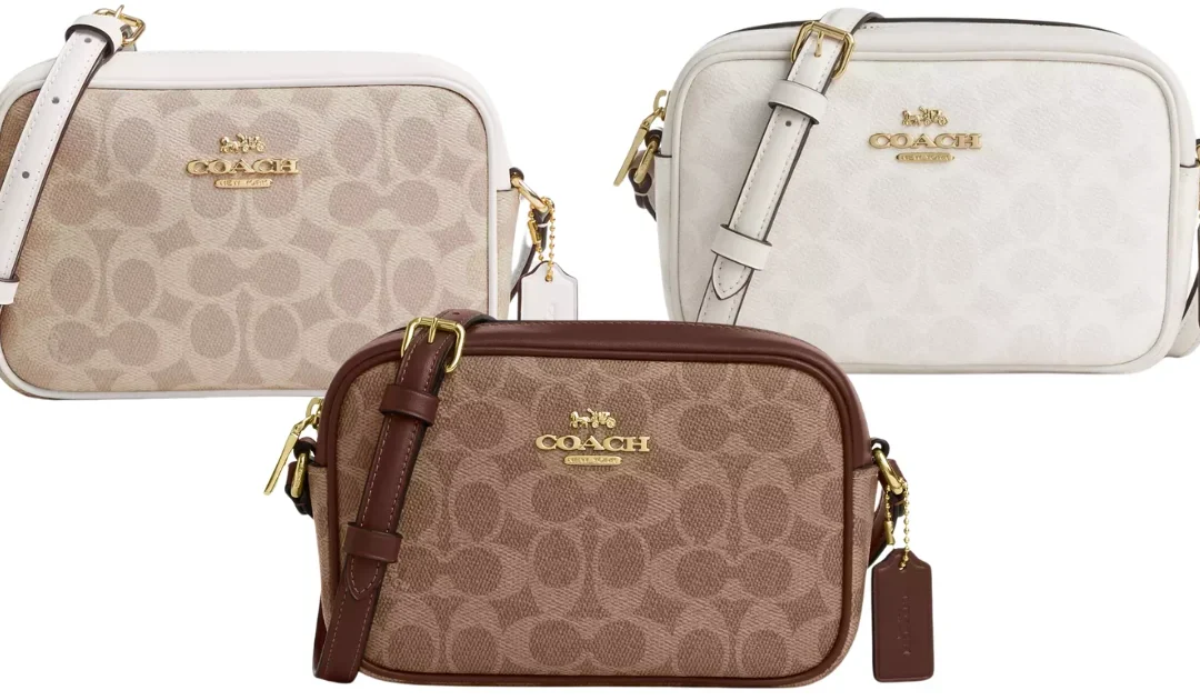 Coach Outlet Mini Jamie Camera Bag In Signature Canvas SOLO $89