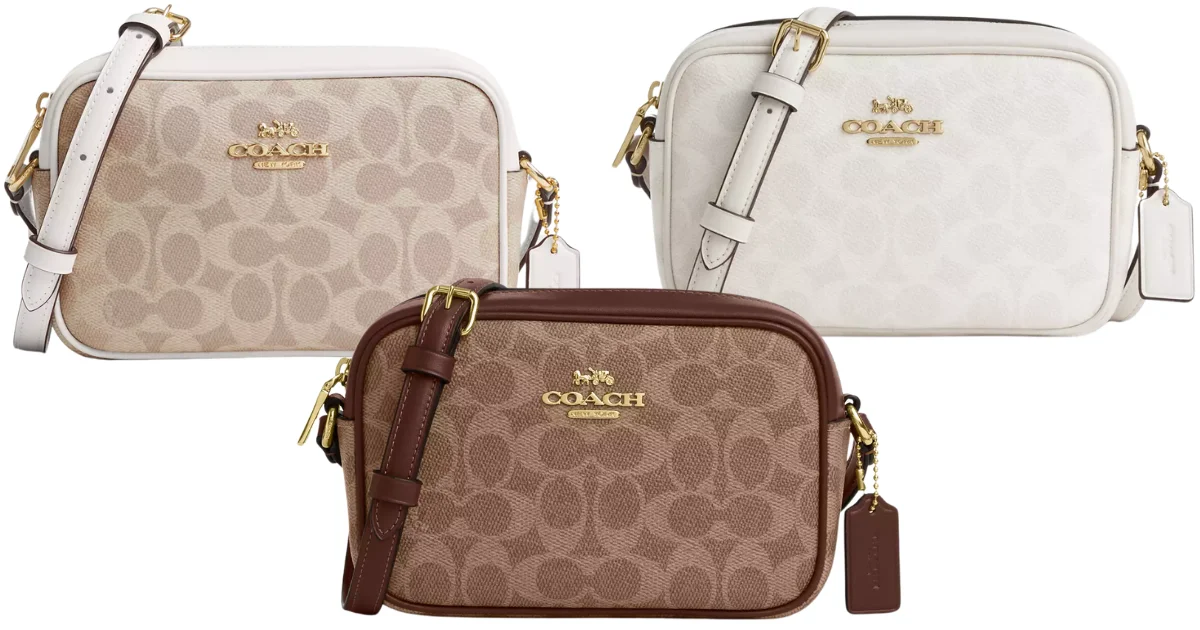 Coach Outlet Mini Jamie Camera Bag In Signature Canvas