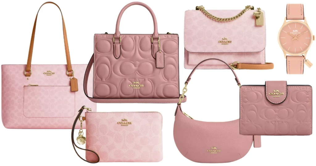 Coleccion Coach Powder Pink