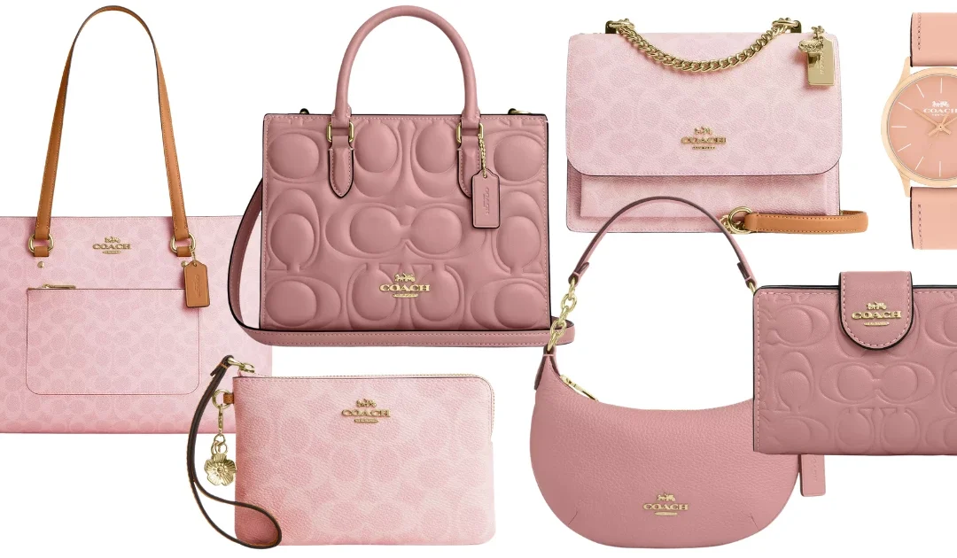 Nueva Colección Coach Powder Pink con HASTA un 67% de Descuento