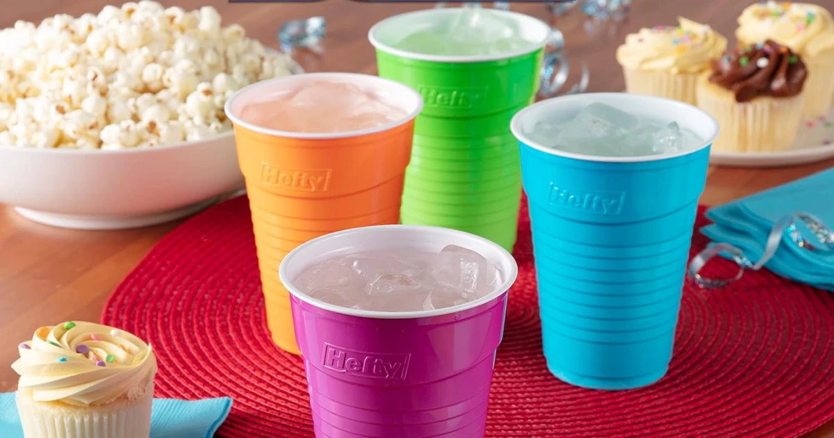 Vasos Plásticos Hefty Desechables en Amazon