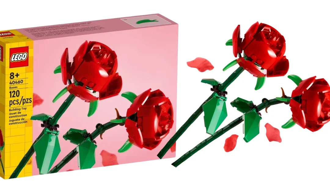 LEGO Roses Set: El Regalo Perfecto de San Valentín Por Menos de $10