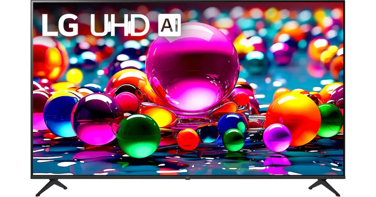 LG Class UA77 Series LED AI 4K UHD Smart webOS TV 86-In