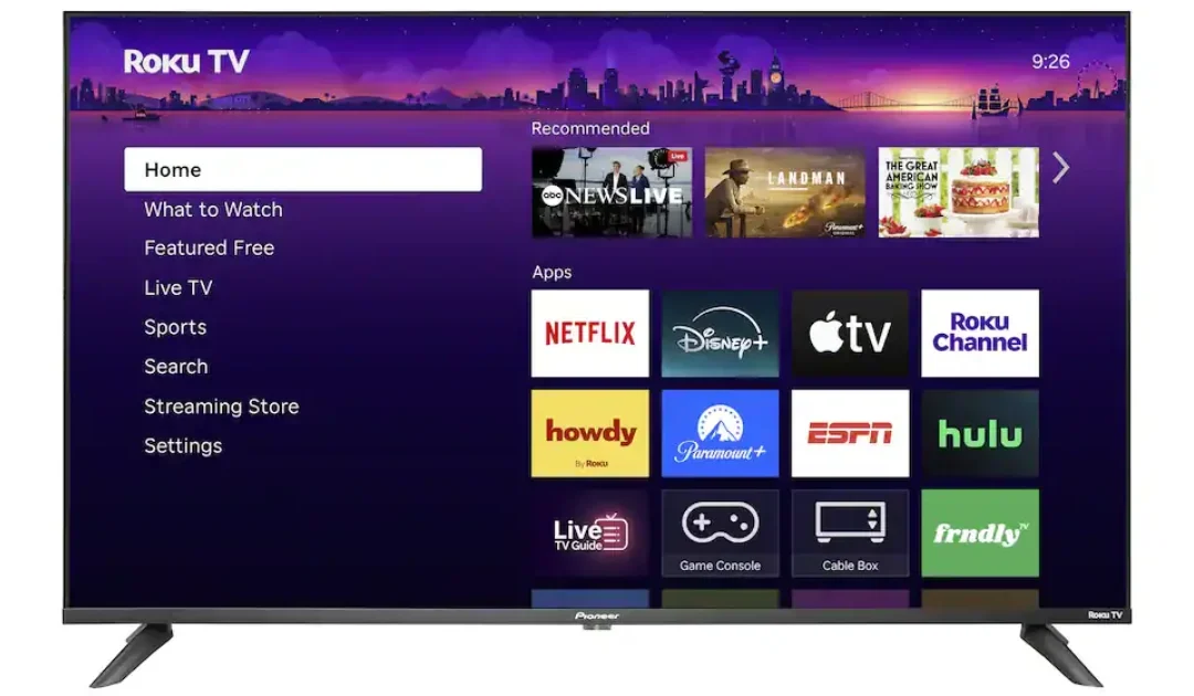 HOY 3/18 – Pioneer Class LED 4K UHD Smart Roku TV 43-In SOLO $129.99 en Best Buy
