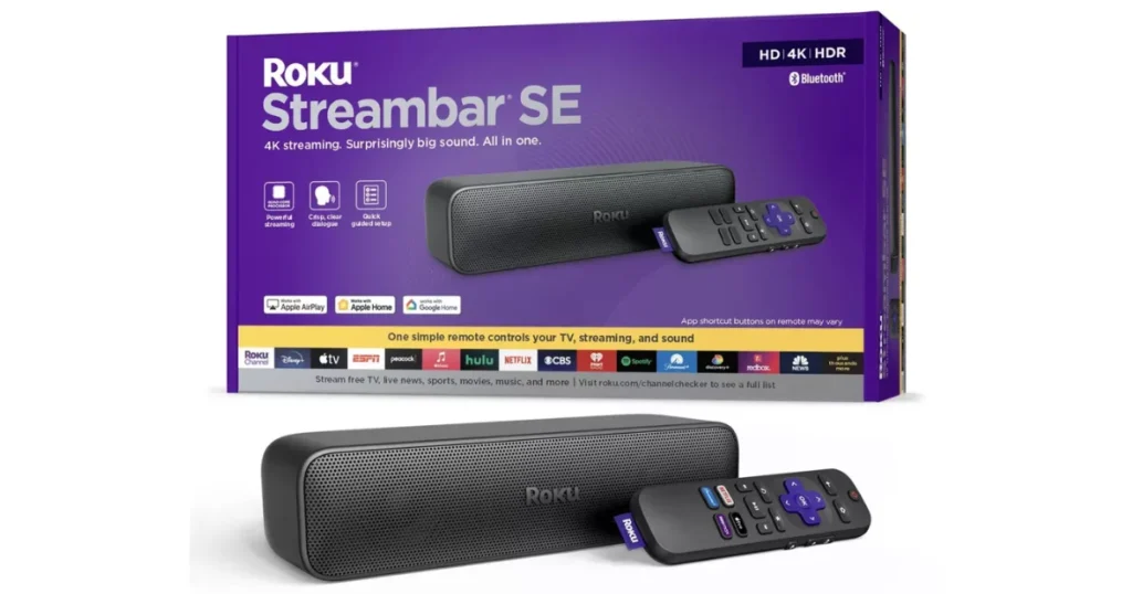 Roku Streambar SE TV Soundbar 2-in-1