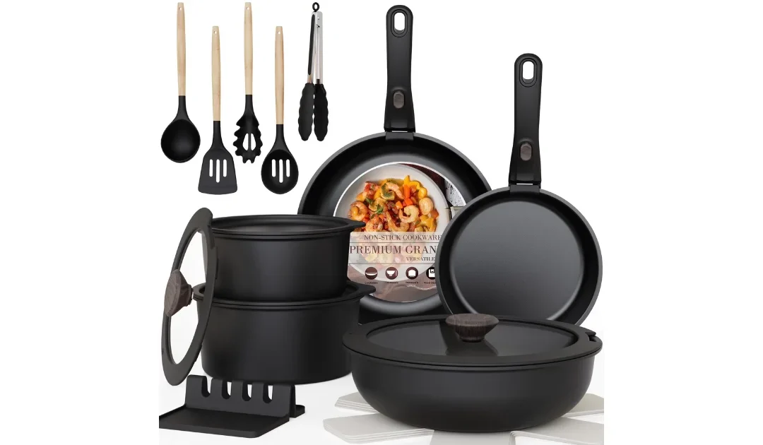 Set de Cocina Astercook 20-Piezas SOLO $62.99 en Walmart